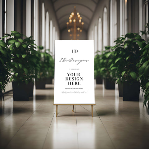 Wedding Welcome Sign Template 007