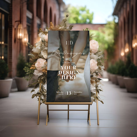 Wedding Welcome Sign Template 015