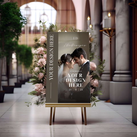 Wedding Welcome Sign Template 016