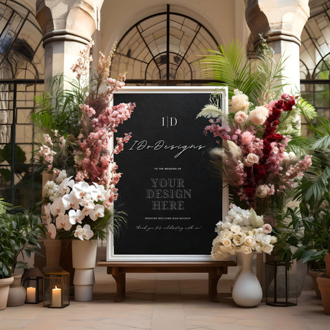 Wedding Welcome Sign Template 017
