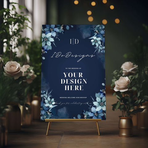 Wedding Welcome Sign Template 019
