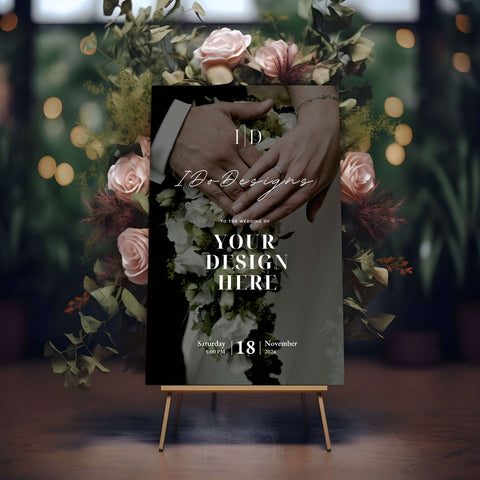 Wedding Welcome Sign Template 020