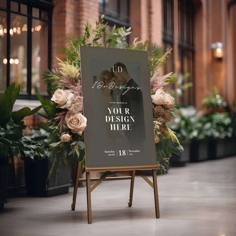 Wedding Welcome Sign Template 022