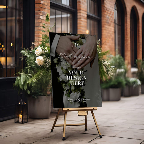 Wedding Welcome Sign Template 023