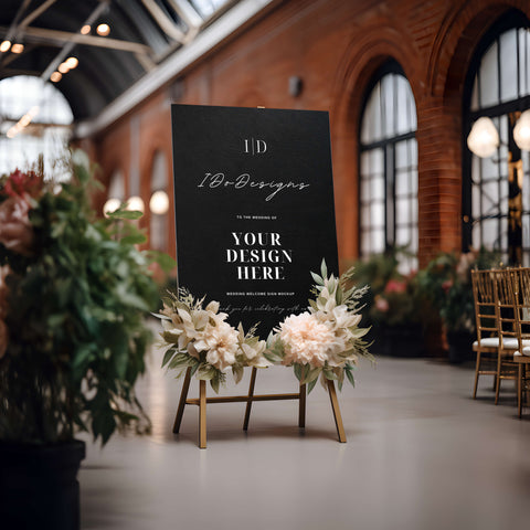 Wedding Welcome Sign Template 008