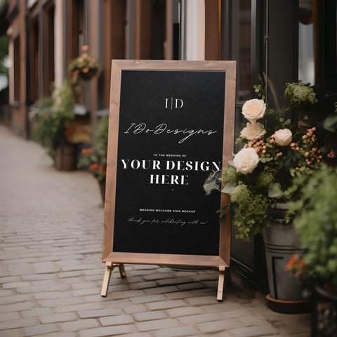 Wedding Welcome Sign Template 005