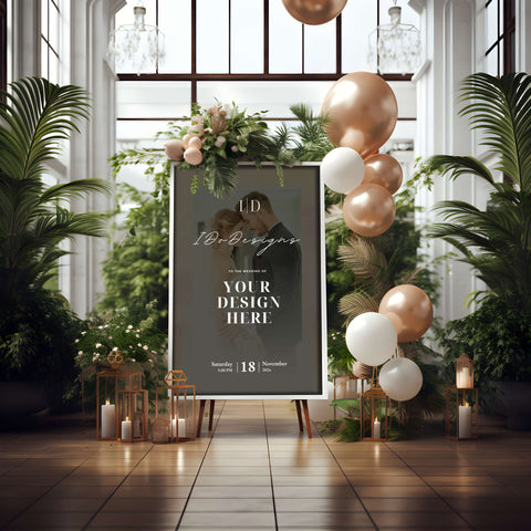Wedding Welcome Sign Template 012
