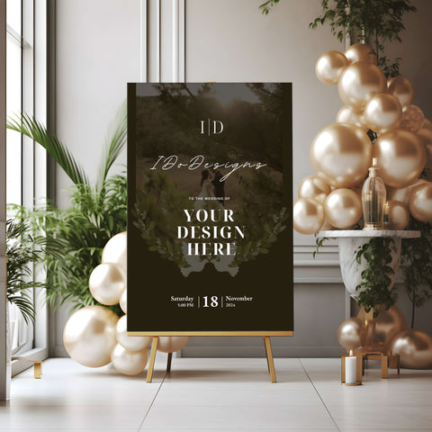Wedding Welcome Sign Template 013