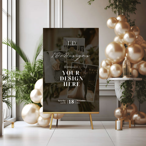 Wedding Welcome Sign Template 013