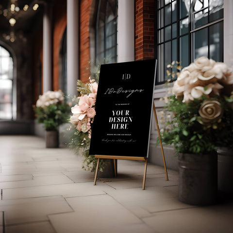 Wedding Welcome Sign Template 010