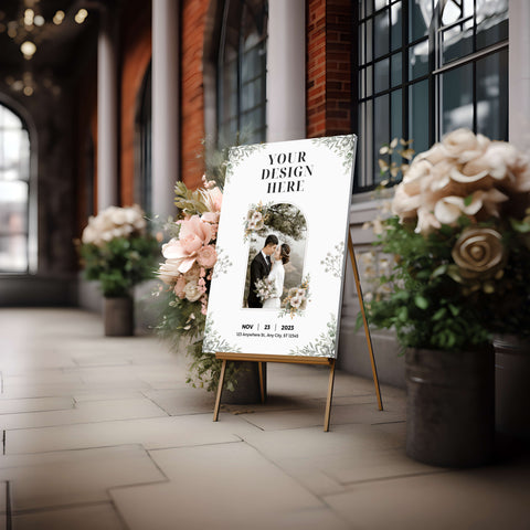 Wedding Welcome Sign Template 010